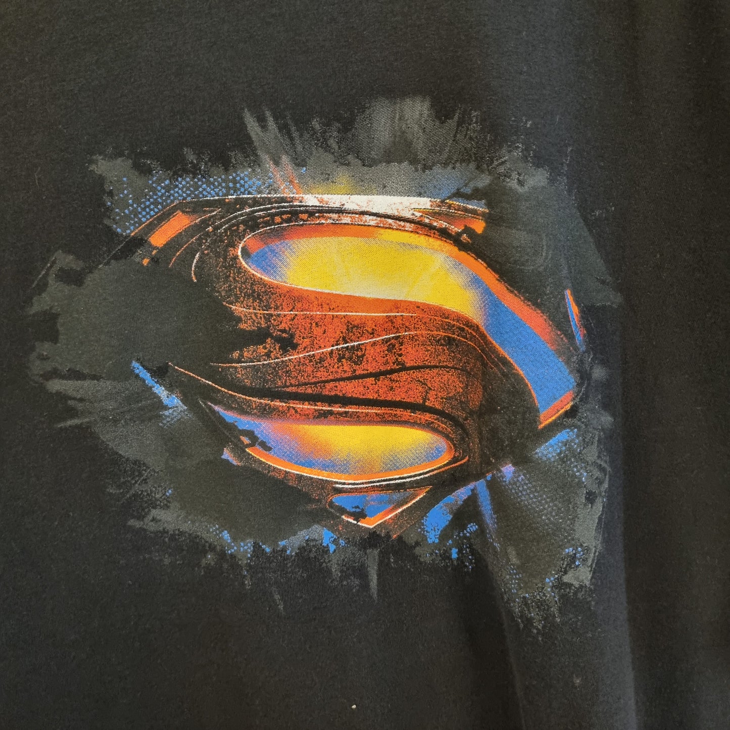 Superman Man of Steel T-skjorte / 100% bomull – L