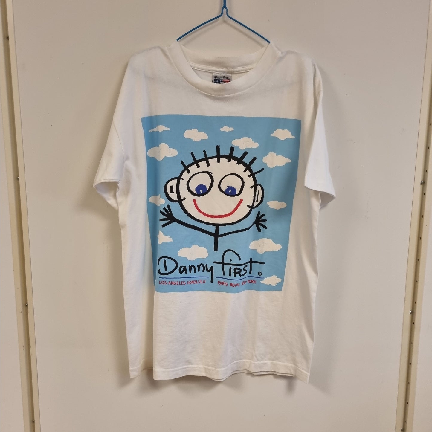 Danny First Smile t-skjorte / Vintage 90's – L