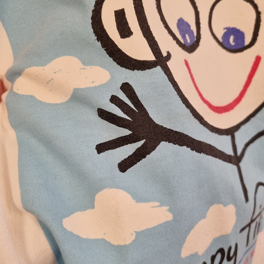 Danny First Smile t-skjorte / Vintage 90's – L