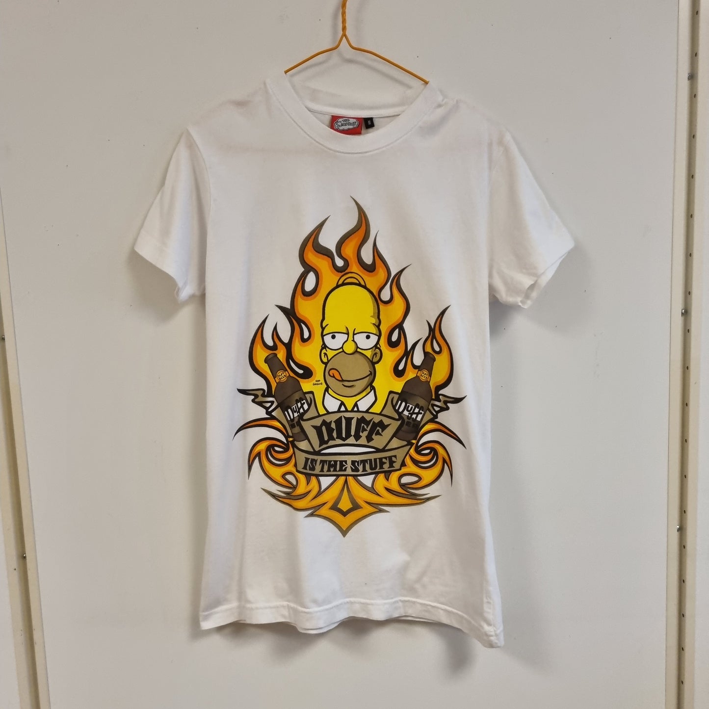 The Simpsons Homer & Duff T-skjorte / 100% bomull – M