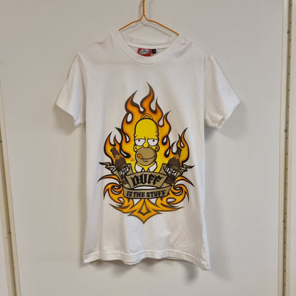 The Simpsons Homer & Duff T-skjorte / 100% bomull – M