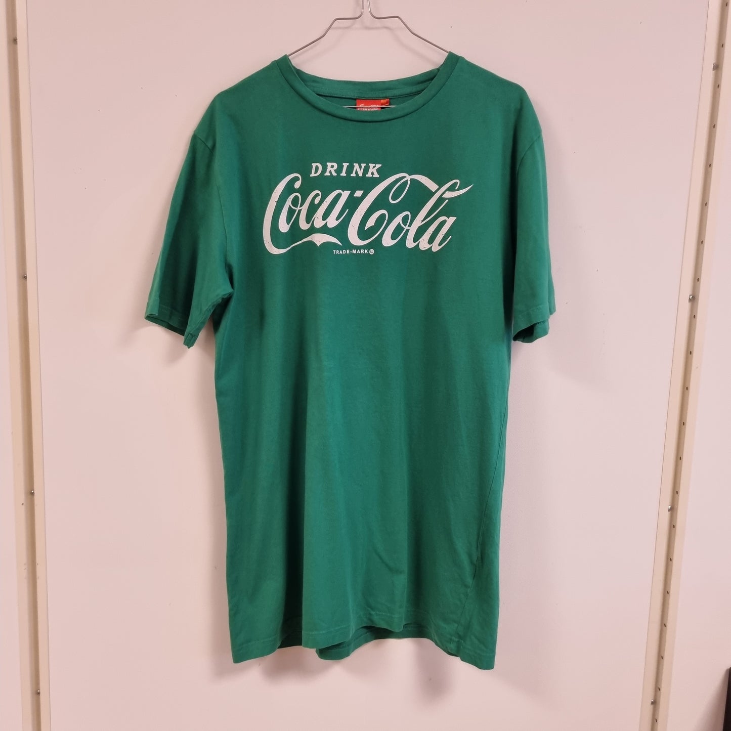 Coca-Cola grønn T-skjorte – XL