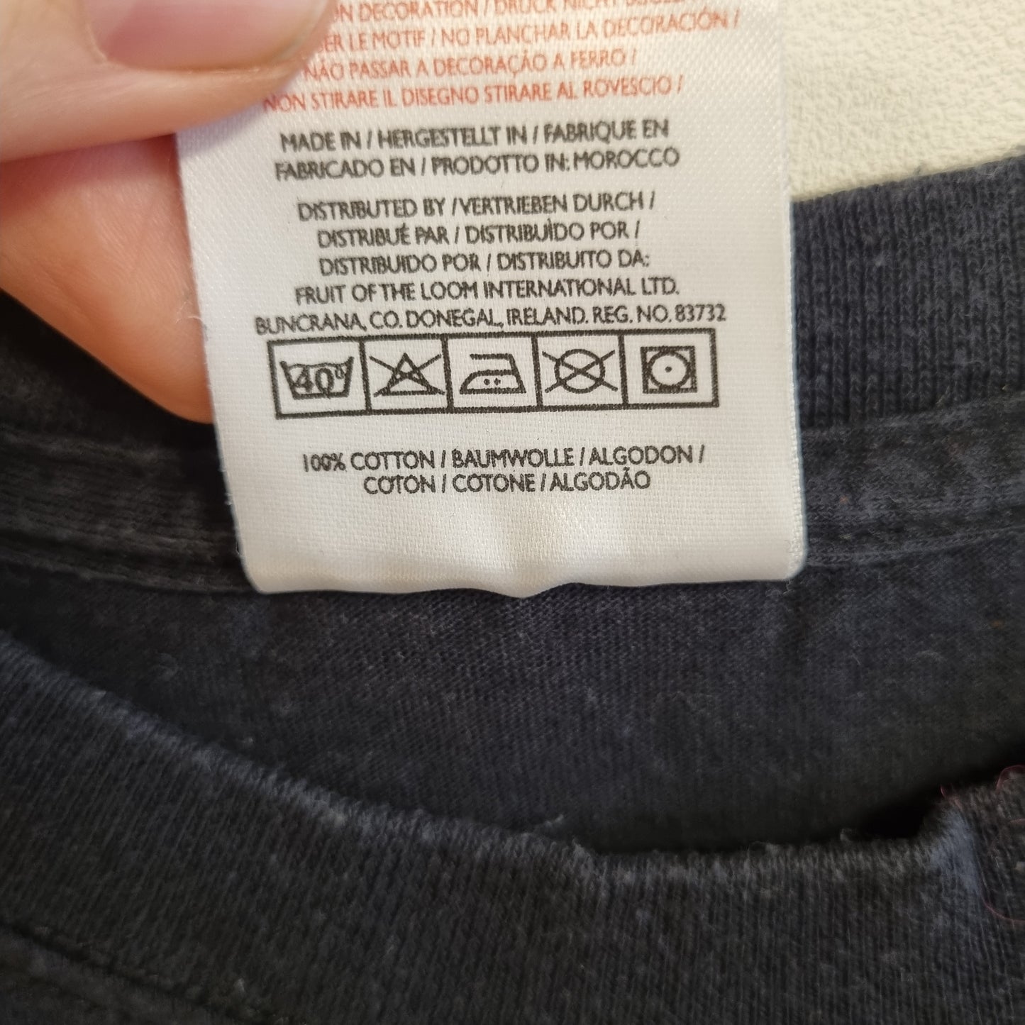 West x Sport 2000 Official Tester T-skjorte / 100% bomull – L