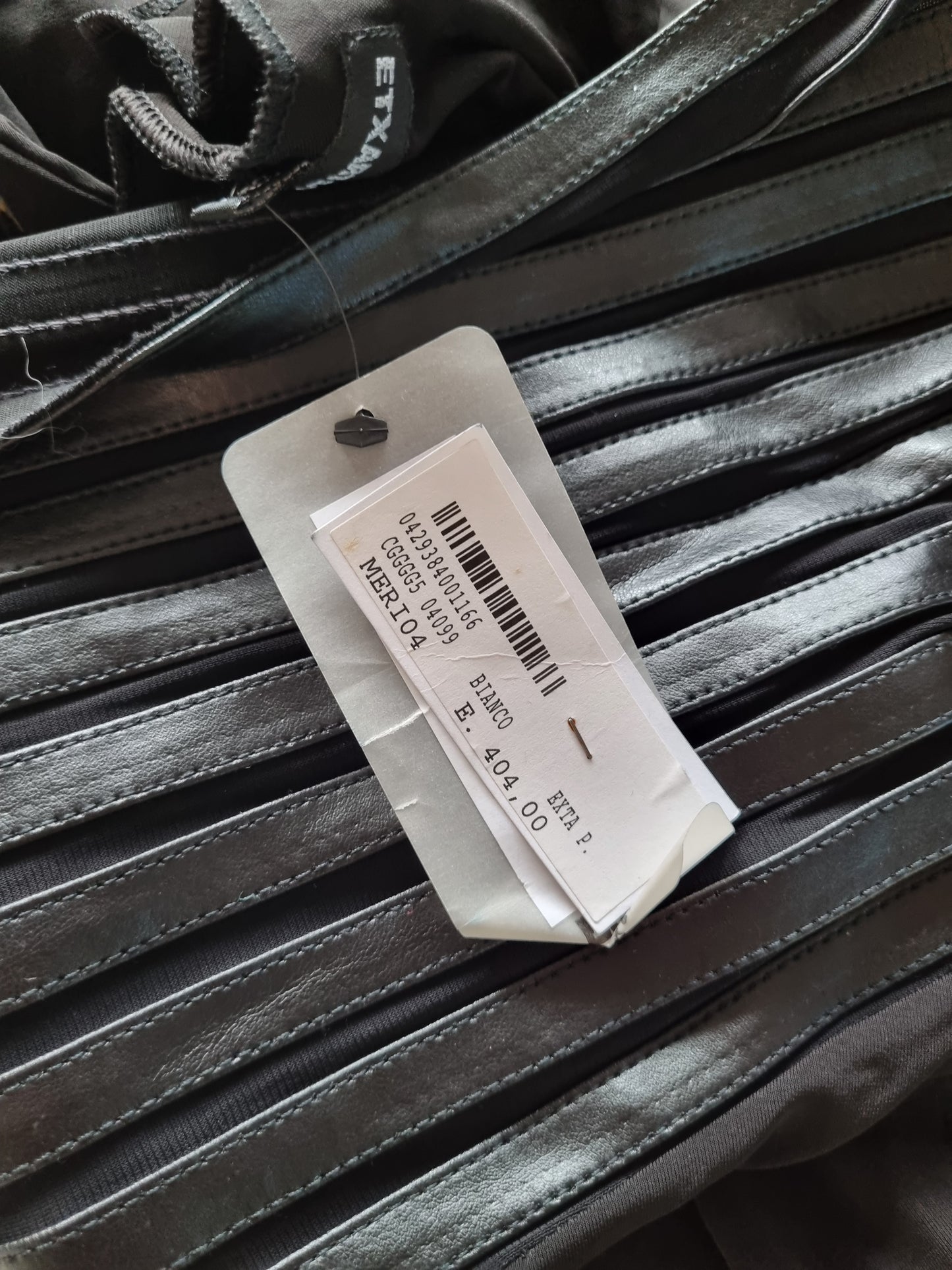 Vintage Y2K deadstock designkjole / Etxart & Panno – 38