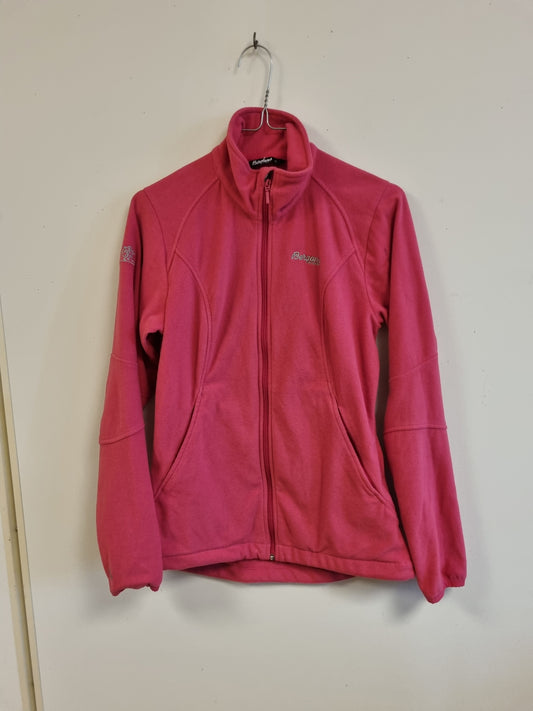 Rosa fleecejakke / Bergans – S