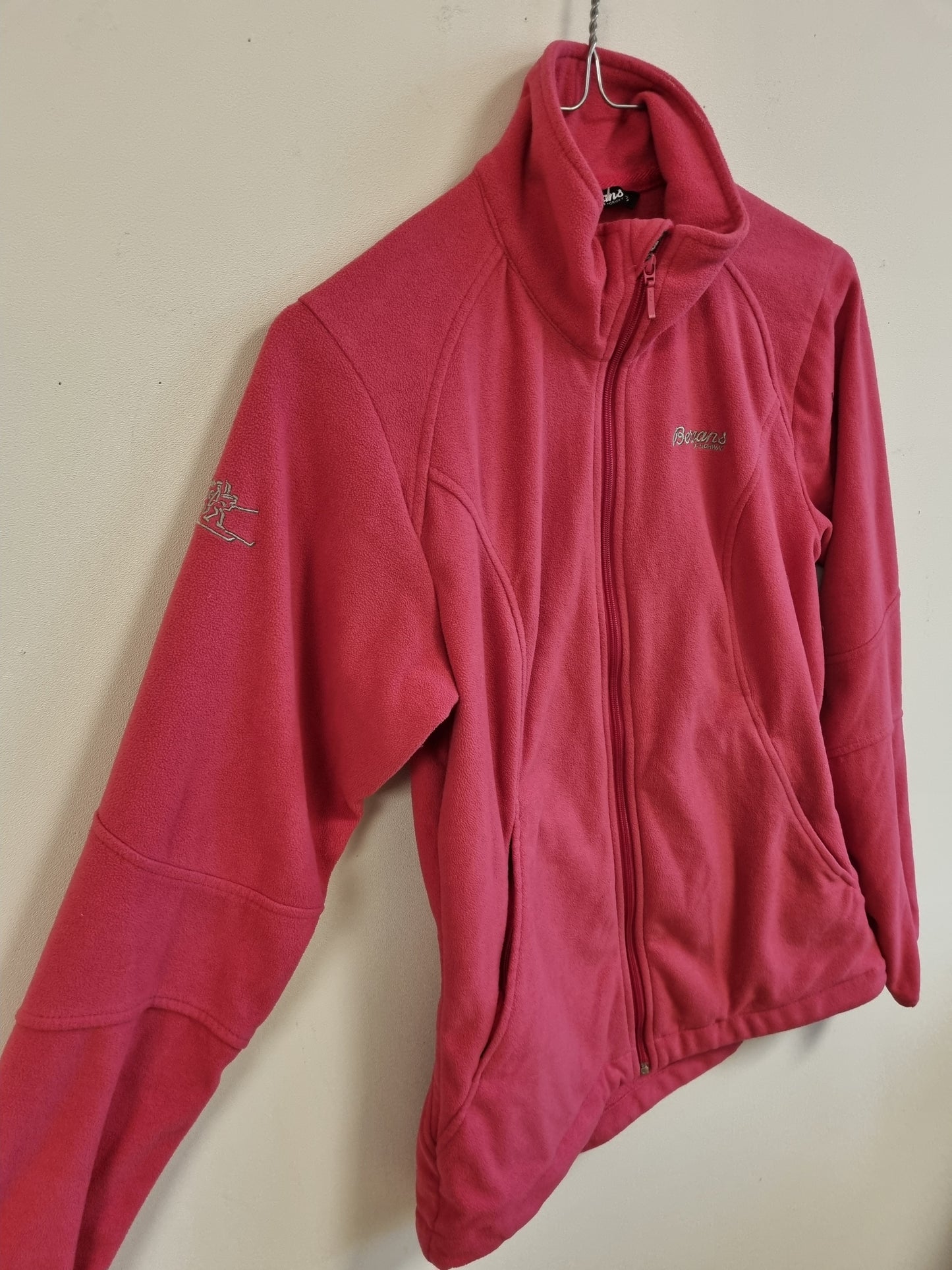 Rosa fleecejakke / Bergans – S