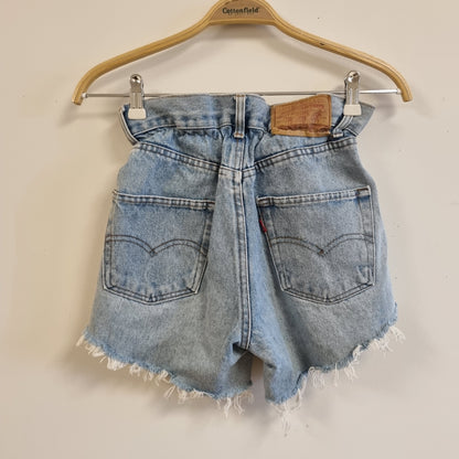 Vintage Levi's 501 Paperbag-shorts / Reworked 90s – M/L