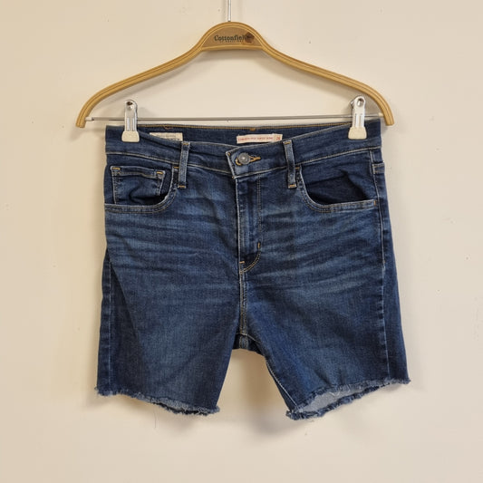Levi's Premium 720 High Rise Shorts - W28