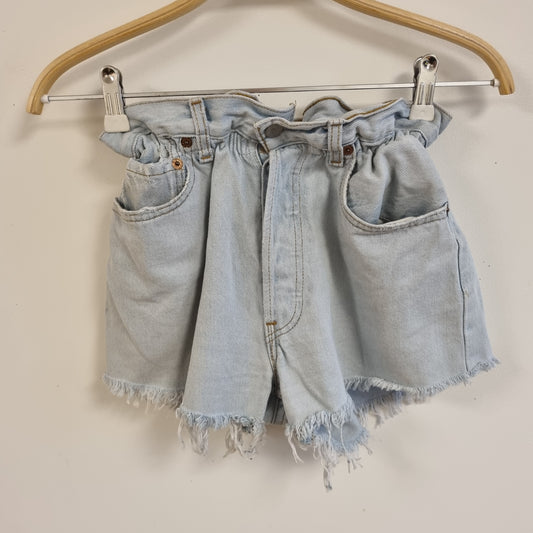 Vintage Levi's 501 Paperbag-shorts / Made in France 1995 - S/M