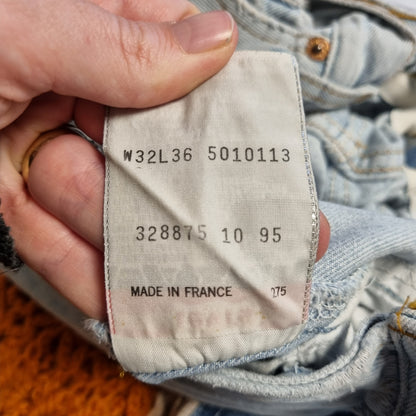 Vintage Levi's 501 Paperbag-shorts / Made in France 1995 - S/M