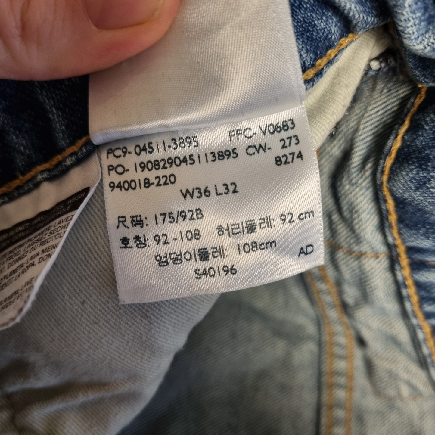 Levi's 511 - W36/L32