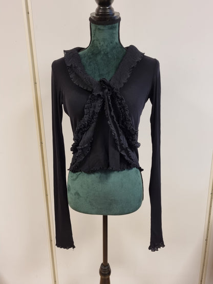 Vintage Y2K volangtopp / Made in Italy – M