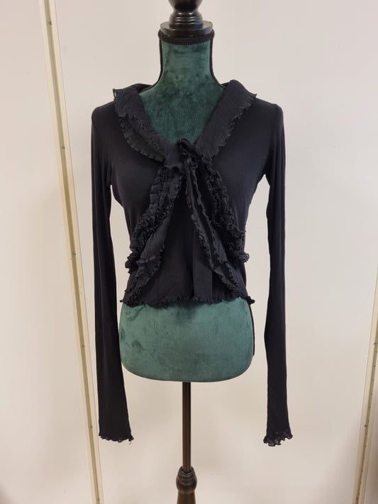 Vintage Y2K volangtopp / Made in Italy – M