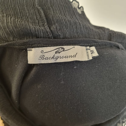 Vintage Y2K volangtopp / Made in Italy – M