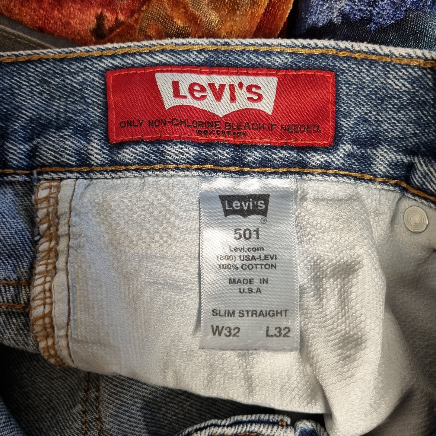 Vintage Levi’s 501 Made in USA – W32/L32