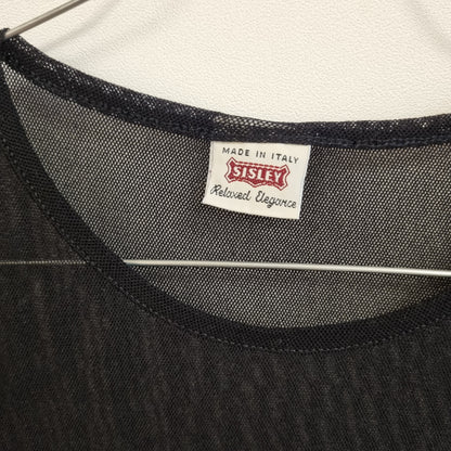 Vintage Y2K mesh-topp / Sisley Made in Italy – S/M