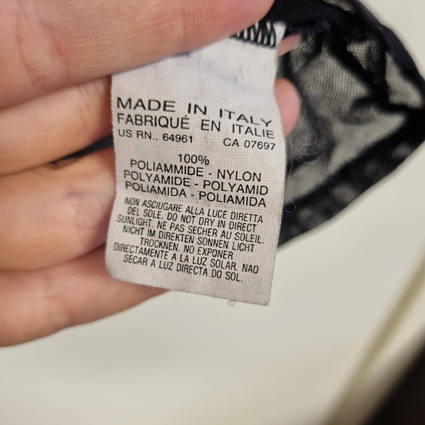 Vintage Y2K mesh-topp / Sisley Made in Italy – S/M