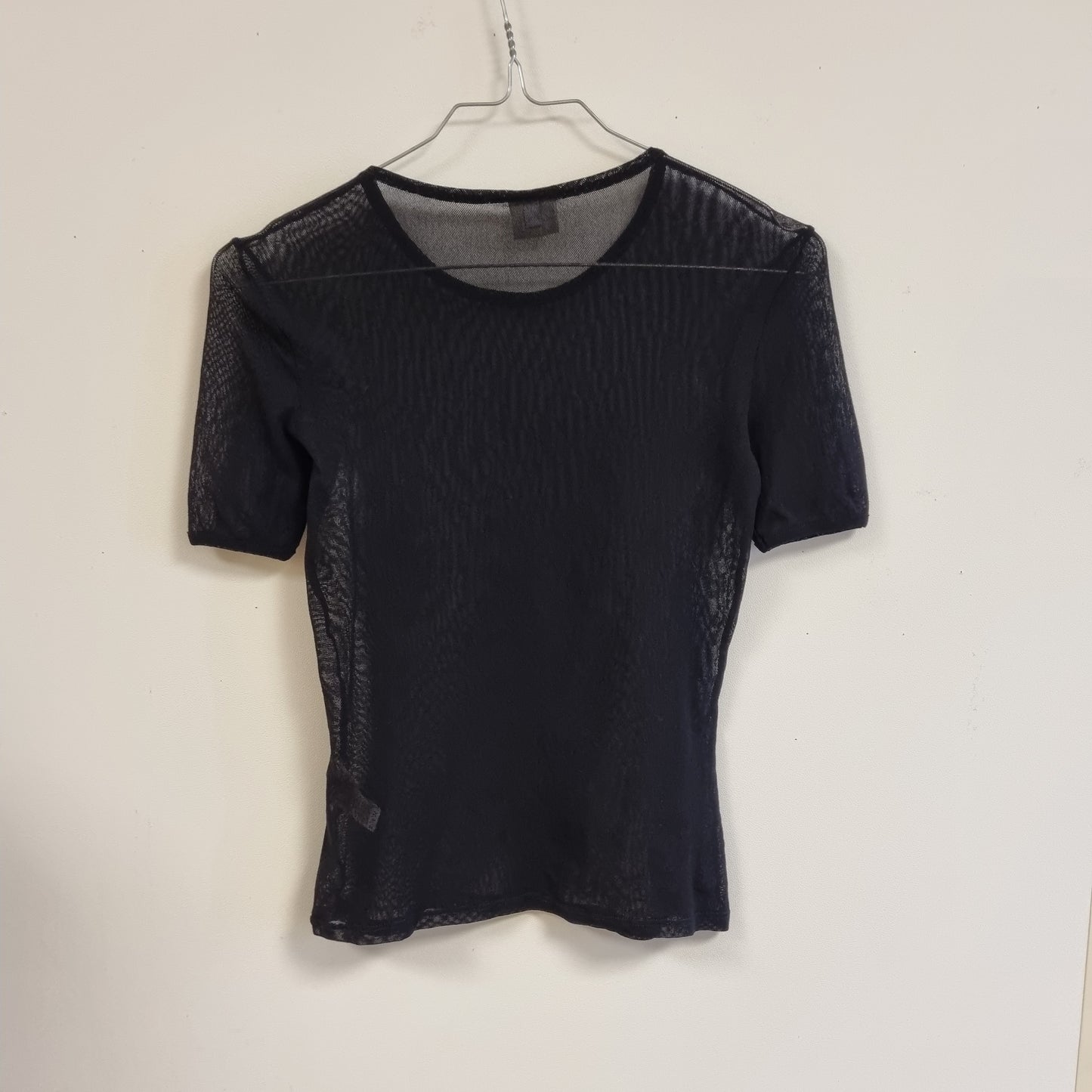 Vintage Y2K mesh-topp / Sisley Made in Italy – S/M