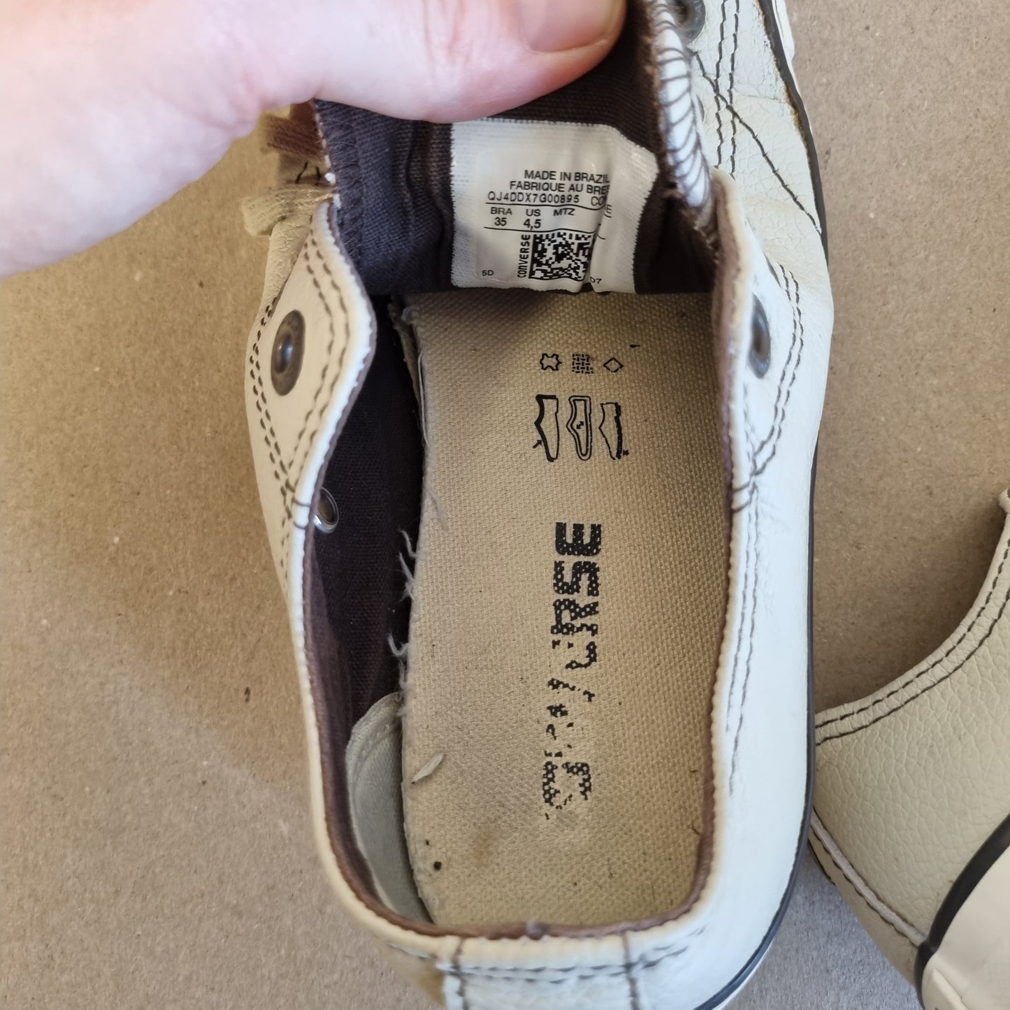 Converse Chuck Taylor All Star Low Leather – Str. 36,5