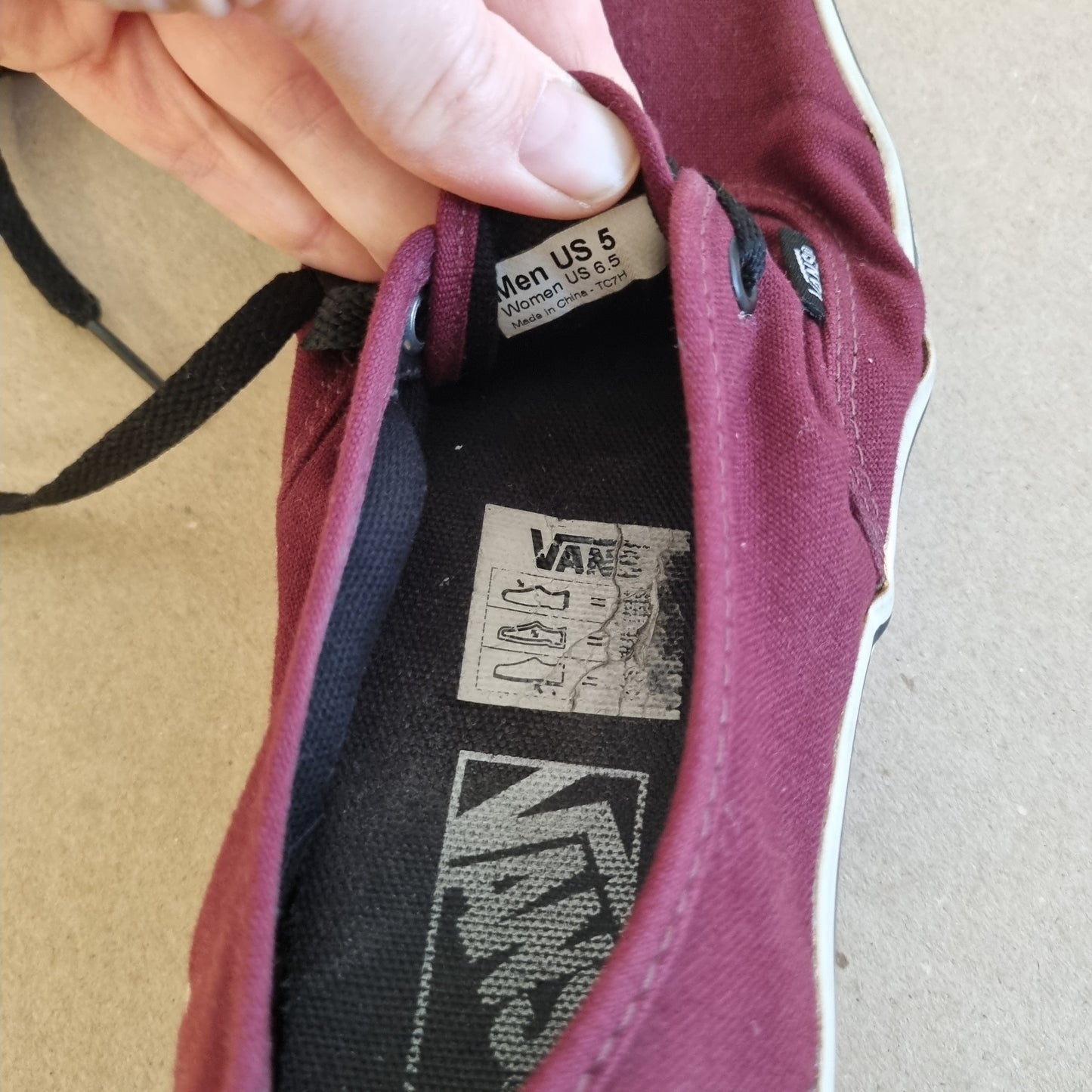 Vans Authentic Lo Pro Burgundy – Str. 36,5