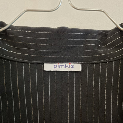 Vintage Y2K Pimkie pinstripe-skjorte – XS