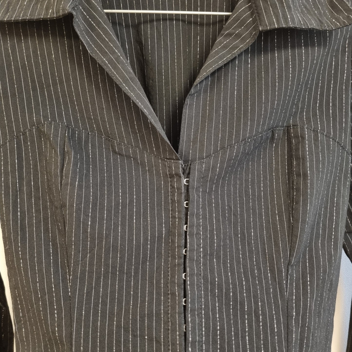 Vintage Y2K Pimkie pinstripe-skjorte – XS