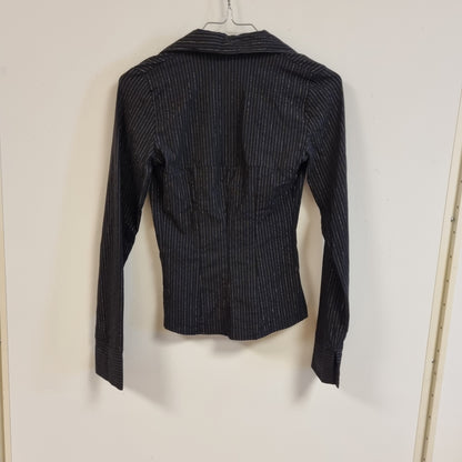 Vintage Y2K Pimkie pinstripe-skjorte – XS