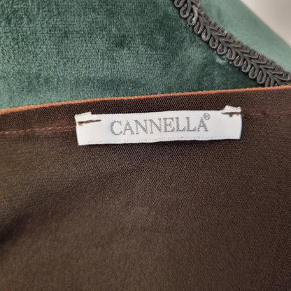 Vintage Y2K Cannella mesh-cardigan – M