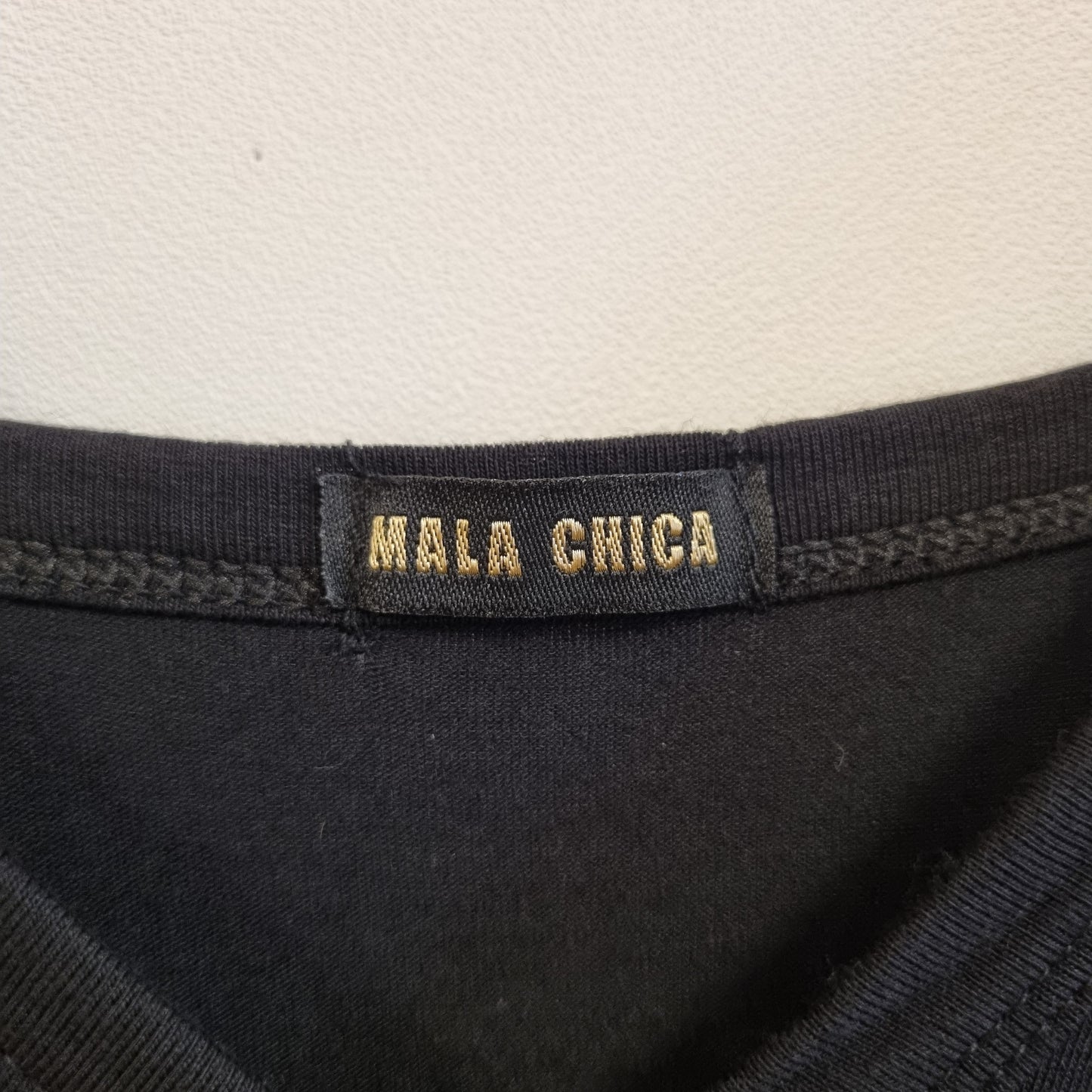 Y2K Mala Chica babydolltopp med volanger – S
