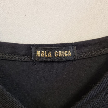 Y2K Mala Chica babydolltopp med volanger – S