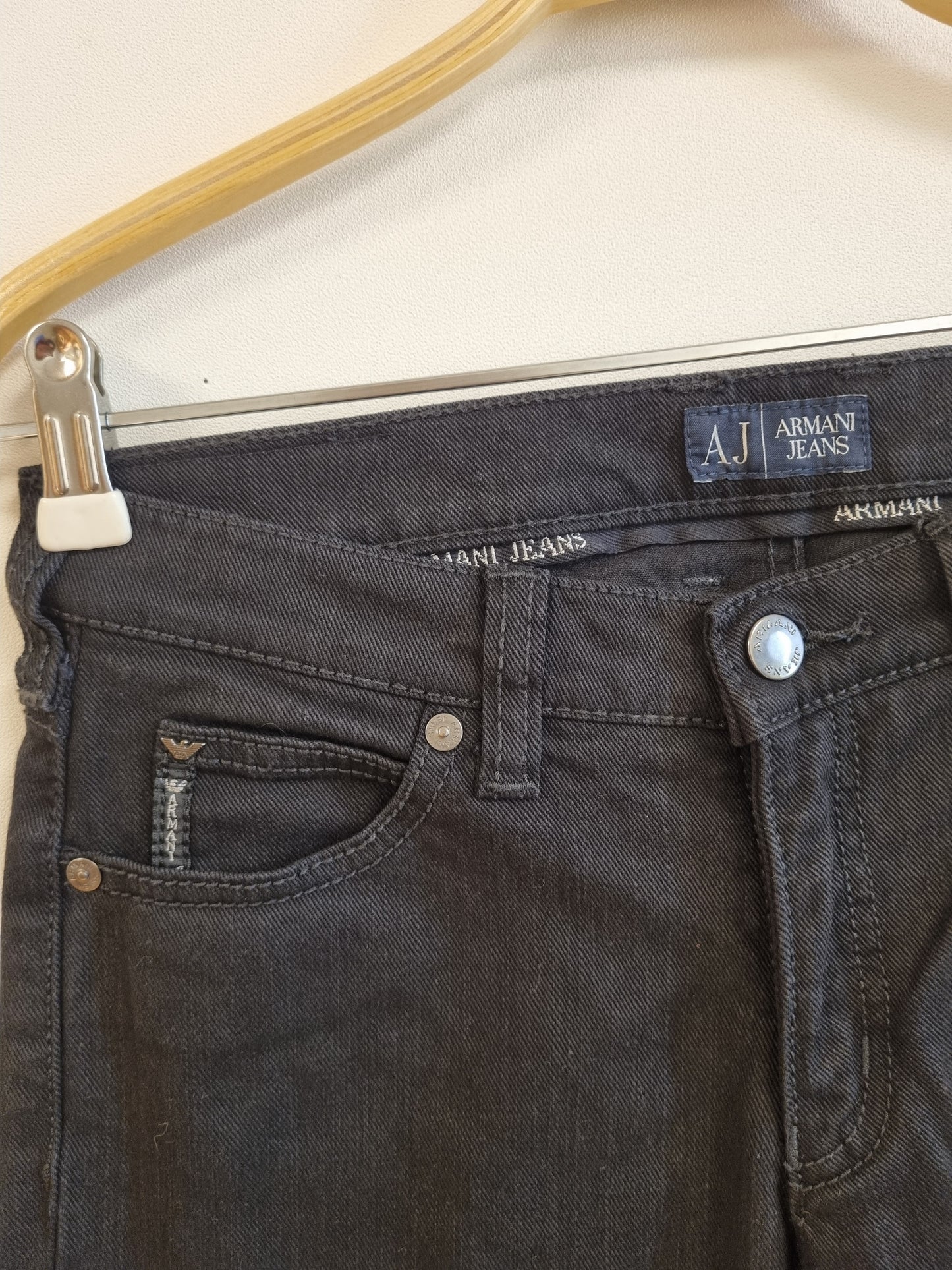 NY! Armani Jeans J11 med paljettdetalj – W27