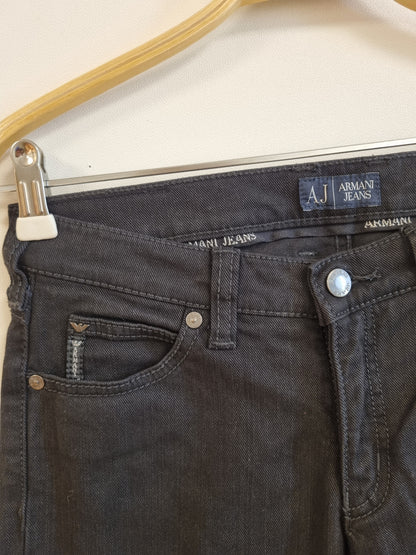 NY! Armani Jeans J11 med paljettdetalj – W27