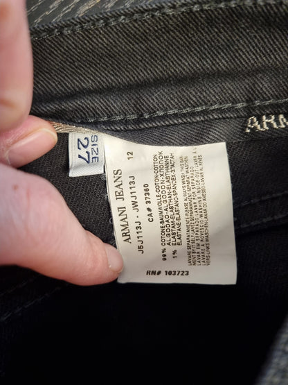 NY! Armani Jeans J11 med paljettdetalj – W27