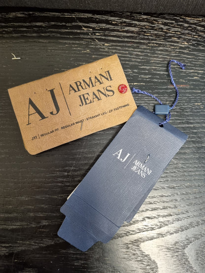 NY! Armani Jeans J11 med paljettdetalj – W27