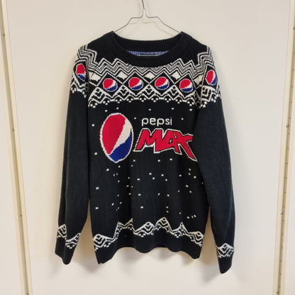 Pepsi Max strikkagenser - L